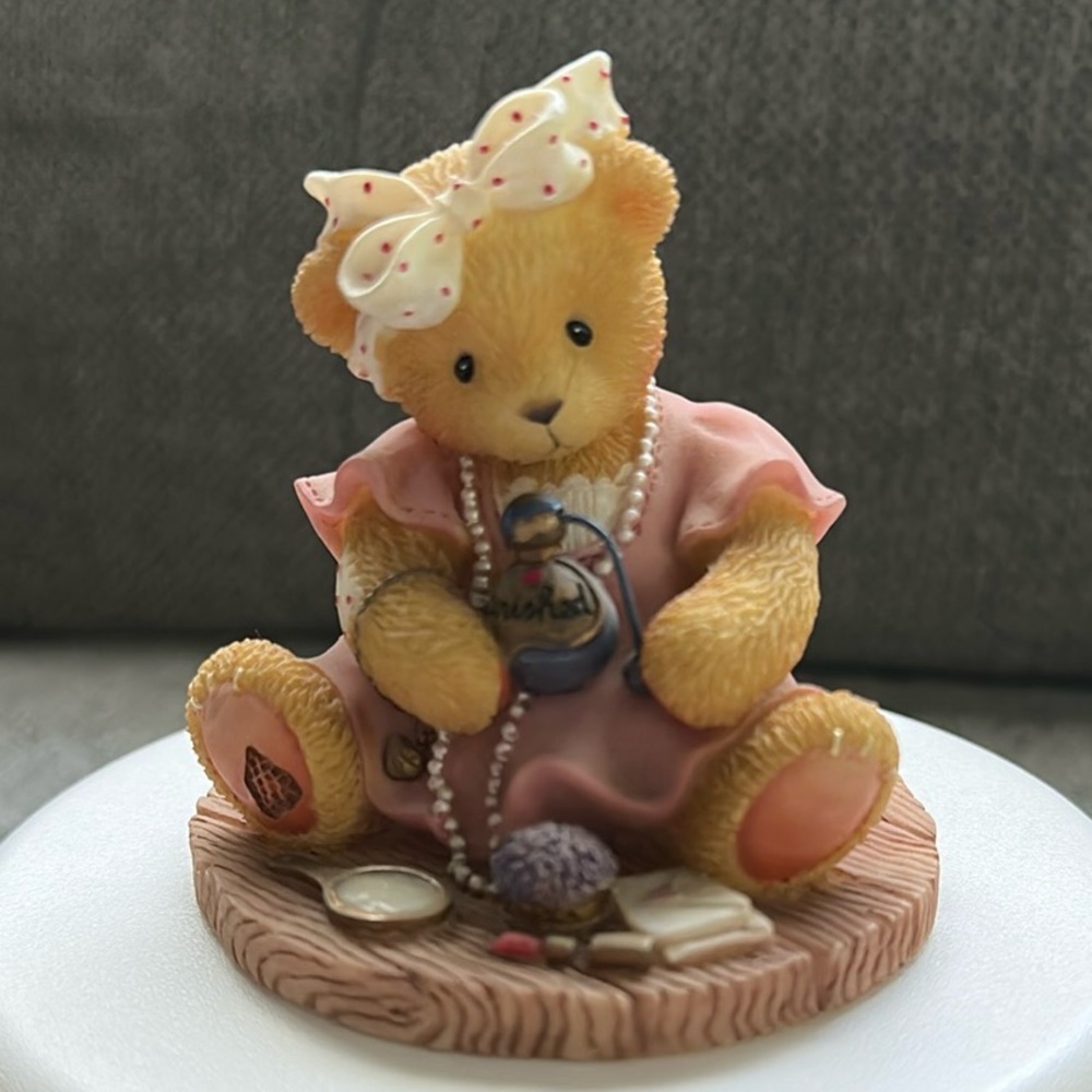 🧸 Cherished Teddies AVA “You Make Me Feel Beautiful Inside” Bear Figurine